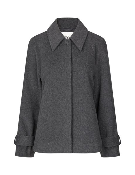 Hovedbilde MbyM Tary Lava Outerwear Grey Melange