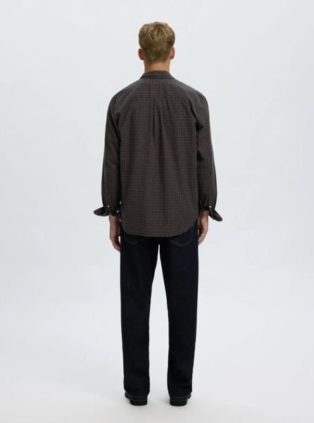 Hovedbilde Selected Homme Cole Jay Melange Shirt Dark Sapphire Multo