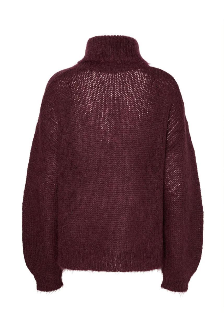 Yas Lambi Knit rollneck pullover  Port Royal