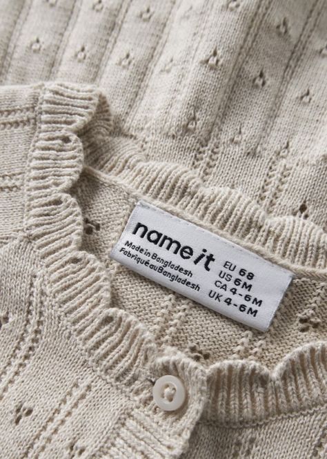 Hovedbilde Name It Oxenia Knit Cardigan Peyote Melange