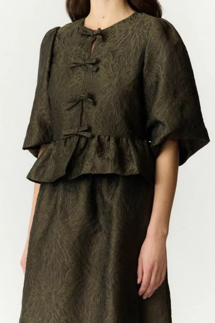 Hovedbilde YAS Leroc 3/4 Topp Black Stone Gray 