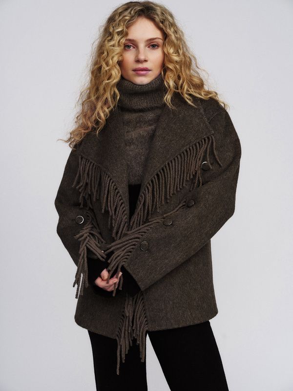 Ella&Il Hedvig Jacket Dark Brown