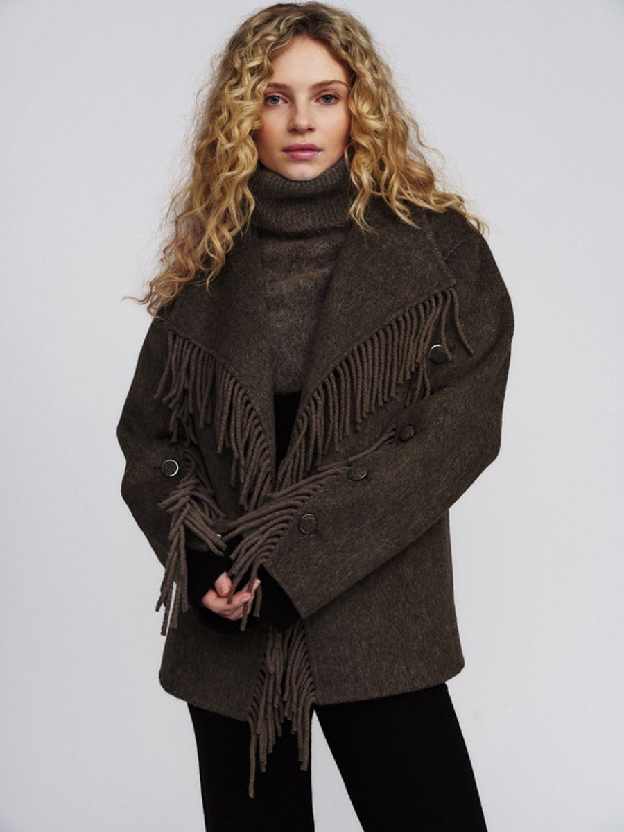 Ella&Il Hedvig Jacket Dark Brown