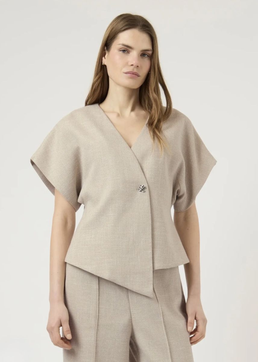 YAS Comira Blazer Outmeal 