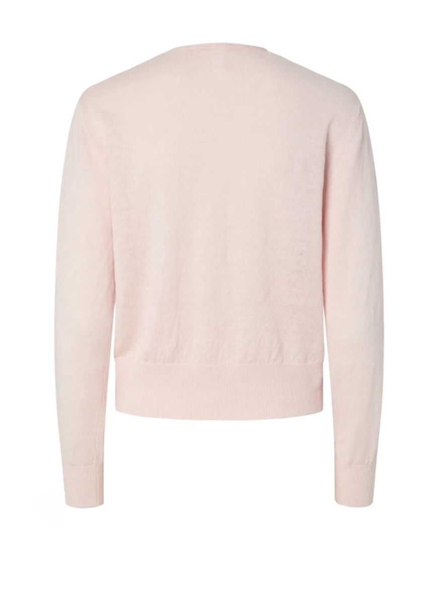 YAS Linnea Knit Linen Ballerina