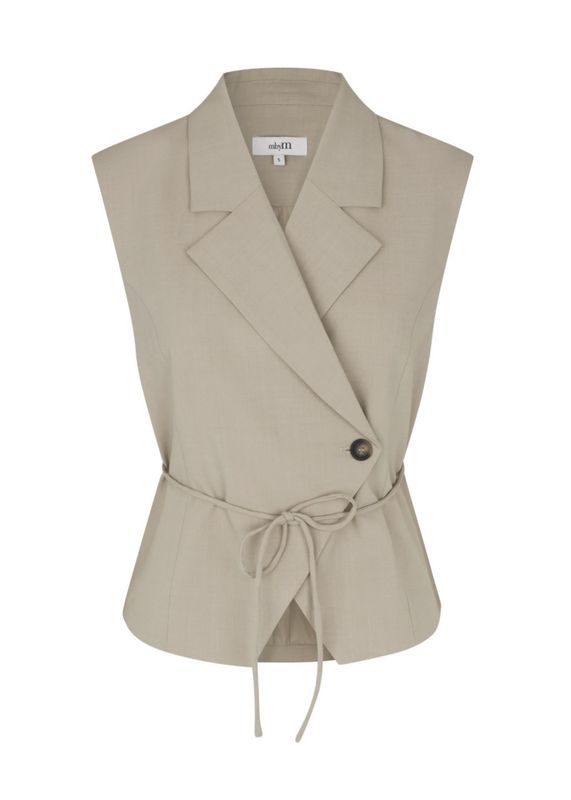 MbyM Evelora Vest Light Sand