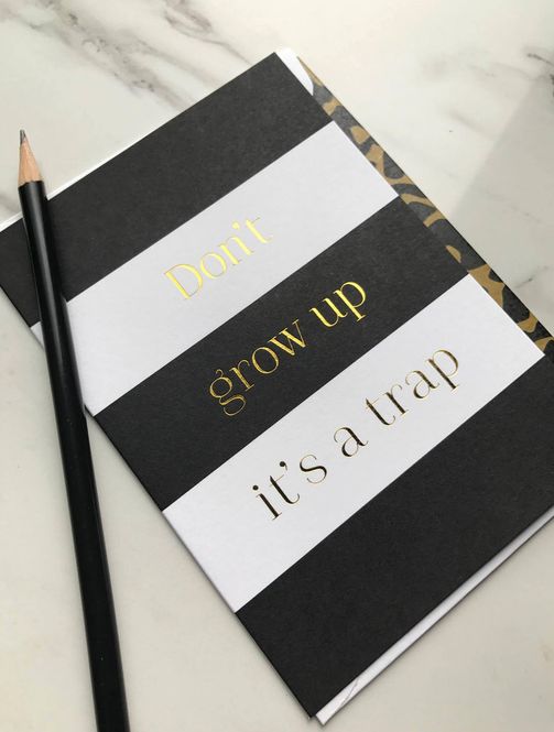 Hovedbilde CARDSOME Don´t grow up it´s a trap 