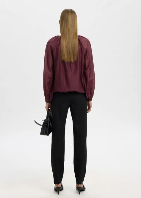 Hovedbilde Selected Femme Iris Blouse Fig
