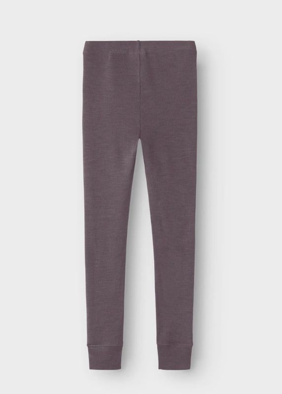 Name It Wax Wool Rib Legging Sparrow