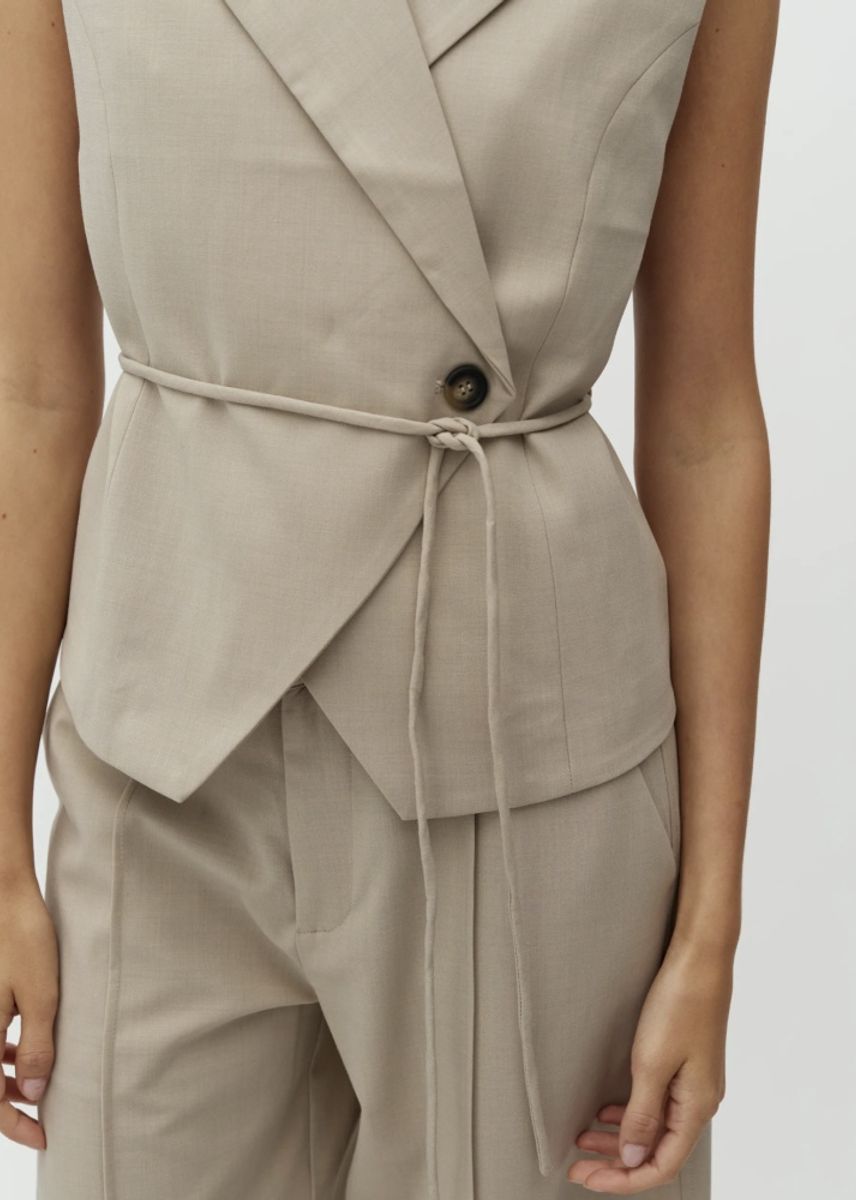 MbyM Evelora Vest Light Sand