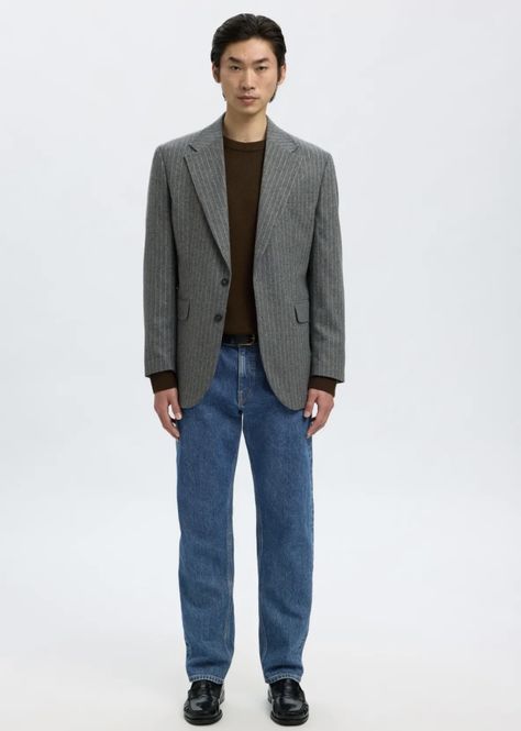 Hovedbilde Selected Homme Straight Ben Kori Jeans Medium Blue Denim ...
