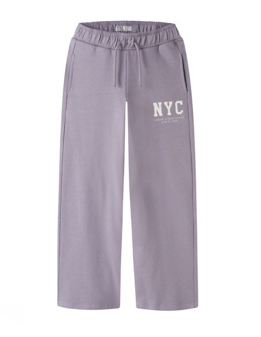 Hovedbilde Name It Belisso wide Sweatpant Lavender Gray