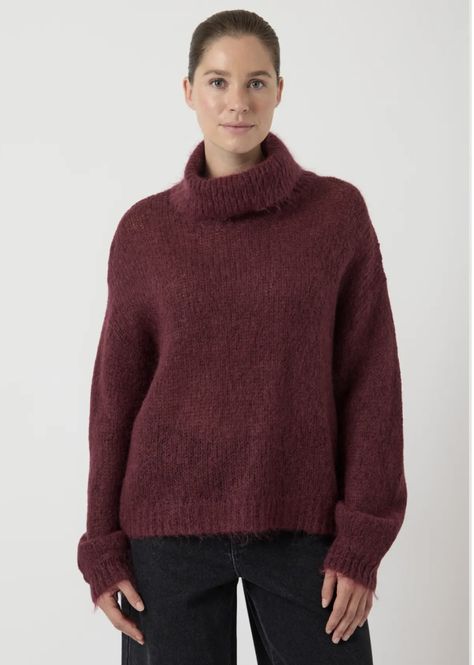 Hovedbilde Yas Lambi Knit rollneck pullover  Port Royal