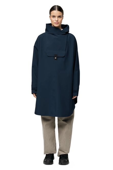 Hovedbilde BLÆST Bergen Poncho Deep Sea