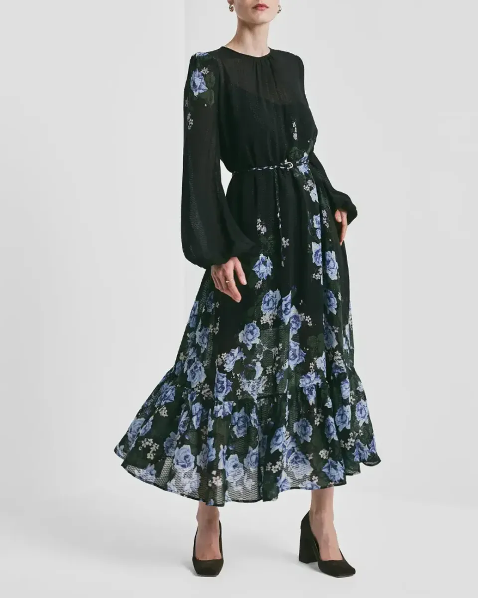 byTiMo Georgette relaxed dress Amadore