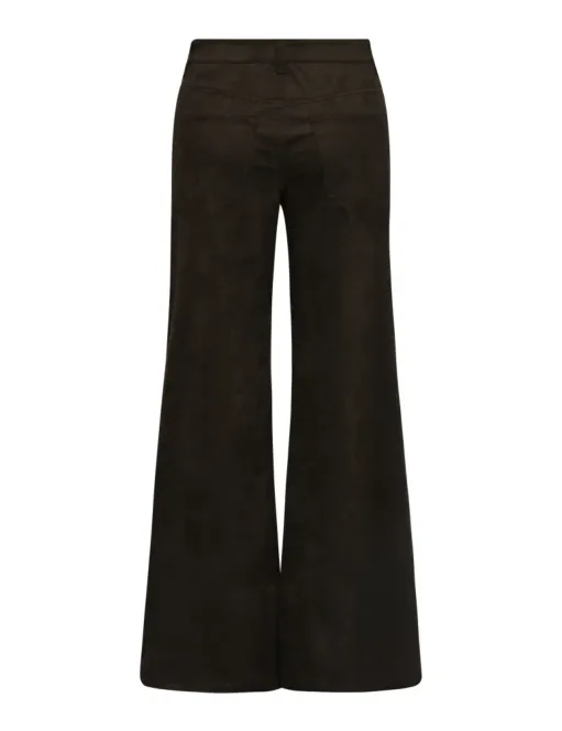 Hovedbilde MbyM Amarillo Suana Pant Dark Brown 