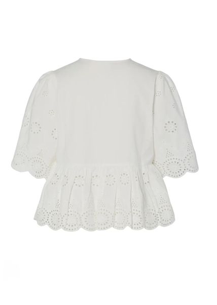 Hovedbilde YAS Cornelia Topp 2/4 arm Star White