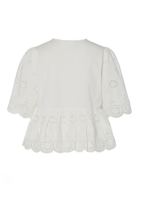 Hovedbilde YAS Cornelia Topp 2/4 arm Star White