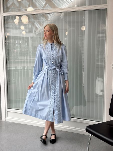 Hovedbilde YAS Yamina Long Shirt Dress Clear Blue