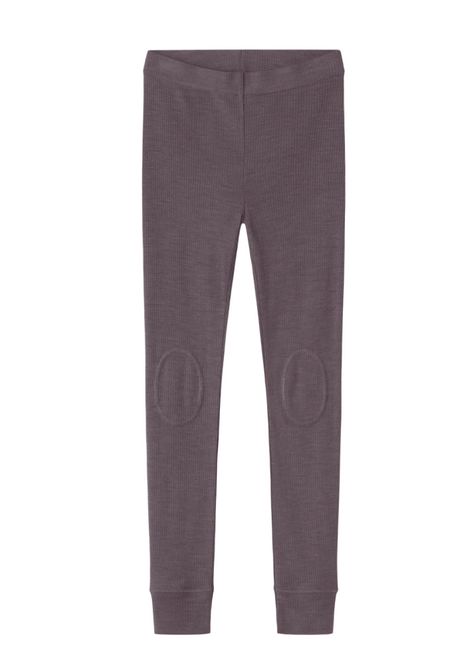 Hovedbilde Name It Wax Wool Rib Legging Sparrow