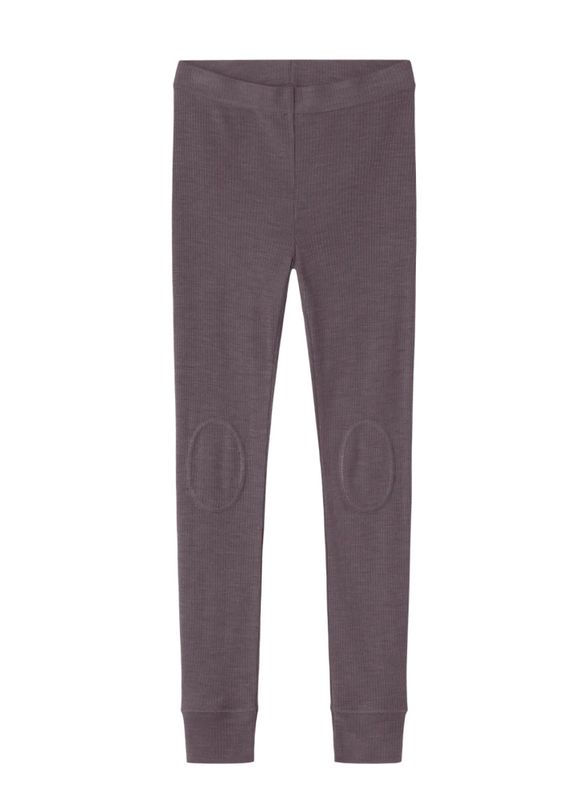 Name It Wax Wool Rib Legging Sparrow