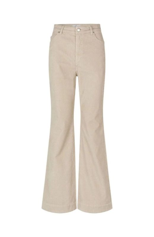 Five Units Odette Lang modell Cordfløyel  winter white 