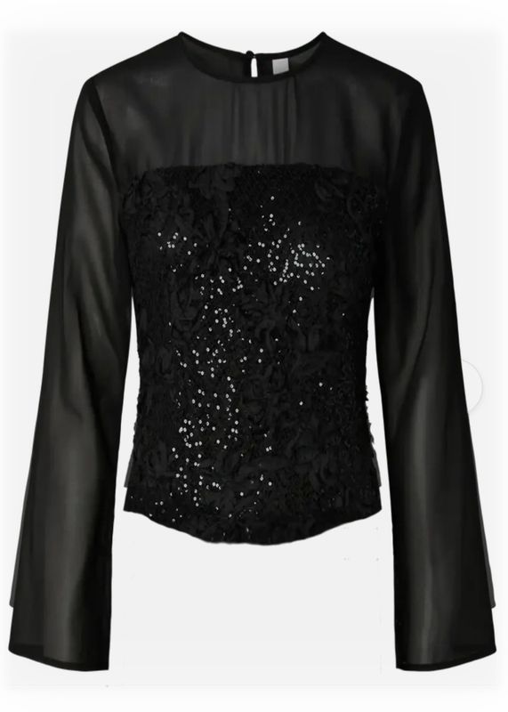 YAS Maurelle Topp Black 