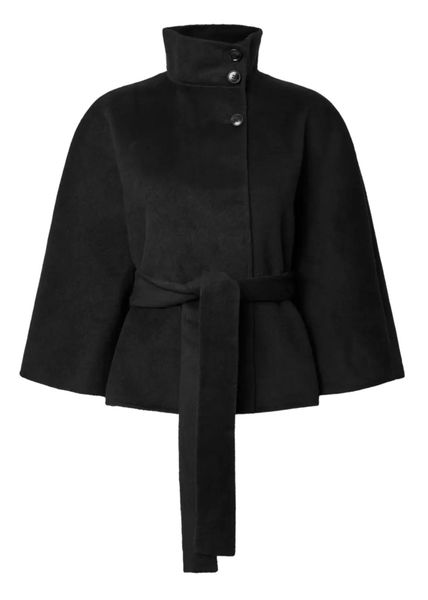 Hovedbilde YAS ALMIO HANDMADE WOOL BLEND JACKET BLACK
