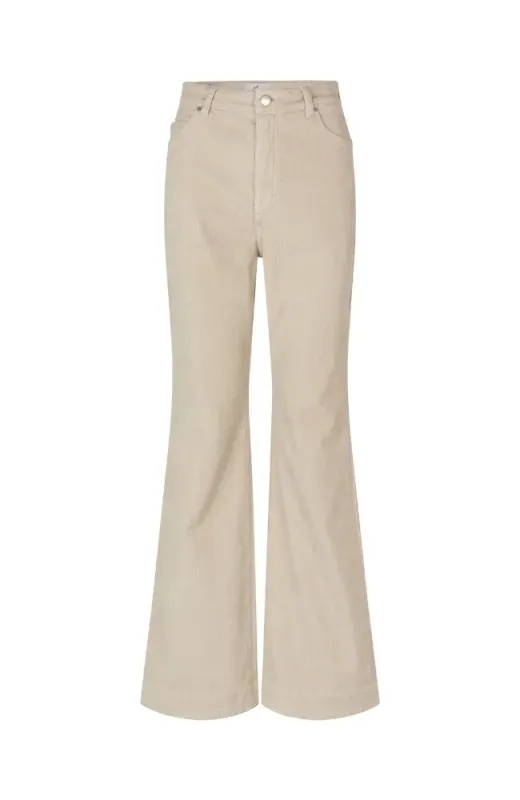 Five Units Odette Regular  Cordfløyel Winter White 