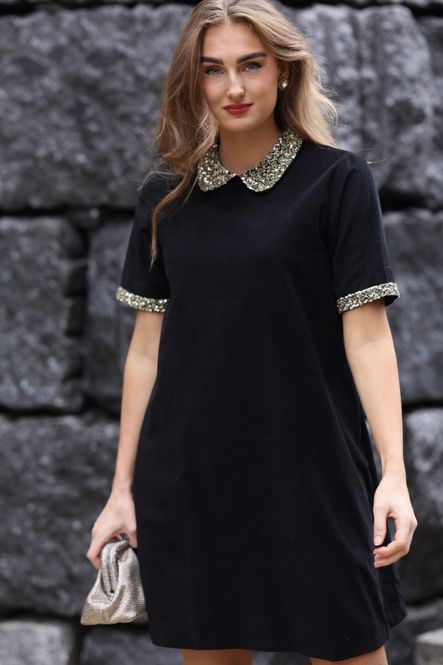 Hovedbilde Nectar Stardust Cord Dress Black