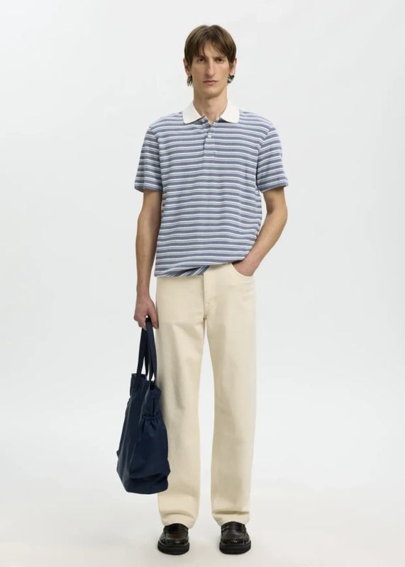Selected Homme Blaze Polo Egret