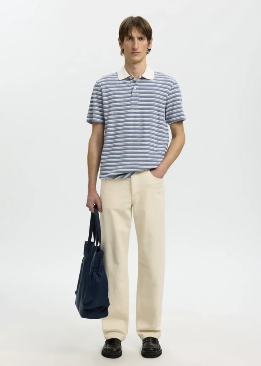 Selected Homme Blaze Polo Egret