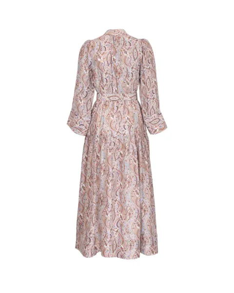 Hovedbilde byTiMo Striped Organza Belt Dress  Delicate Paisley  AW26
