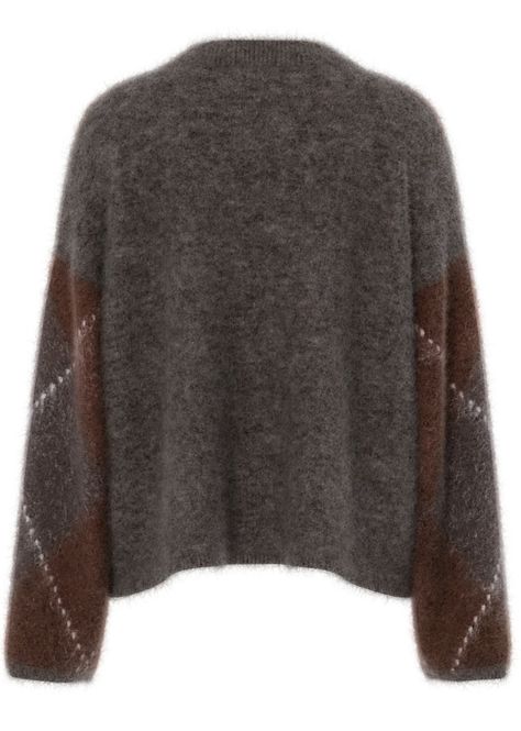 Hovedbilde YAS Argy Mohair Blend Knit Pullover Coffee Bean ...