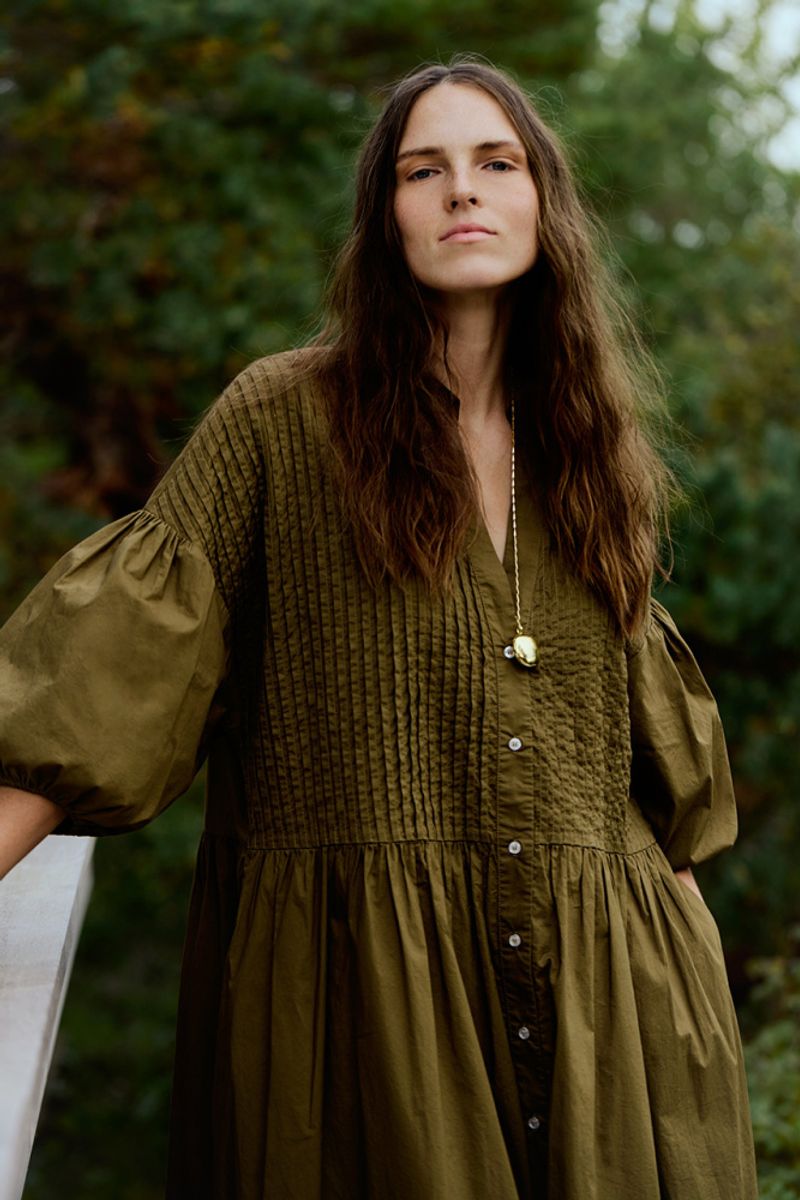 Katrin Uri Christine Dress Khaki 