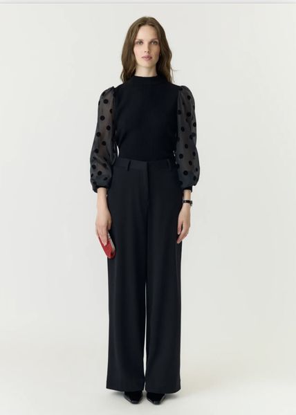 Hovedbilde YAS Dotme Pullover Black
