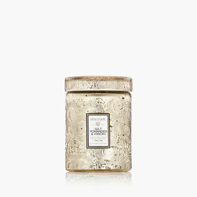 Hovedbilde Voluspa Gilt Pomander Hinoki Small Jar Candle 50T