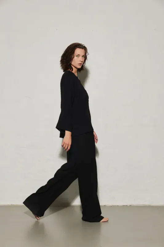 ENVELOPE Cascais Blouse Viscose - Black