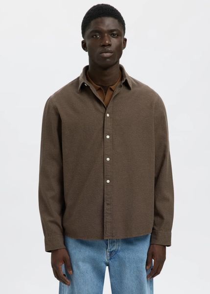 Hovedbilde Selected Homme Noah Brush Twist Shirt  Demitasse Twisted - ...