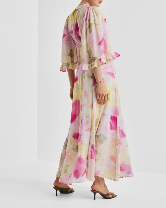 byTiMo Bohemian Maxi Skirt Daylight 