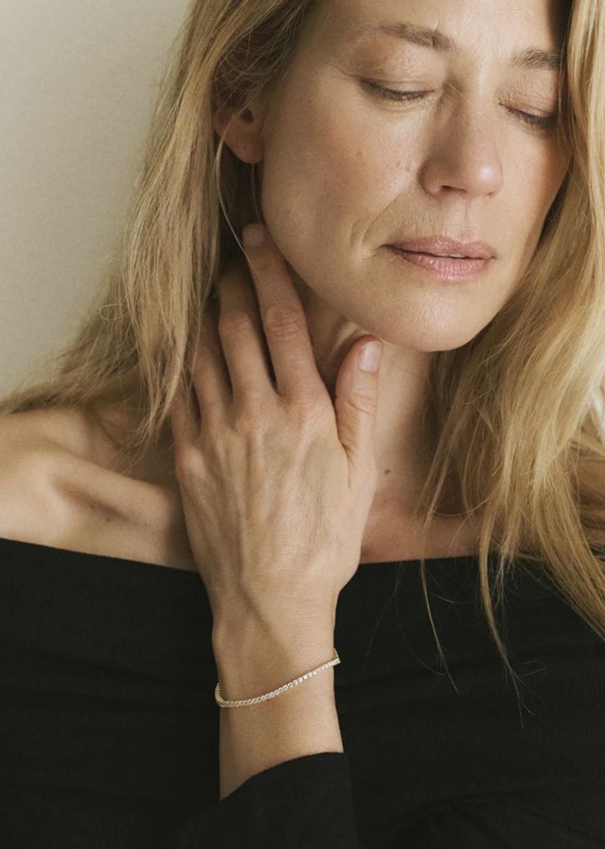 ANI Jewels  Tennis Bracelet Gold 2 mm 