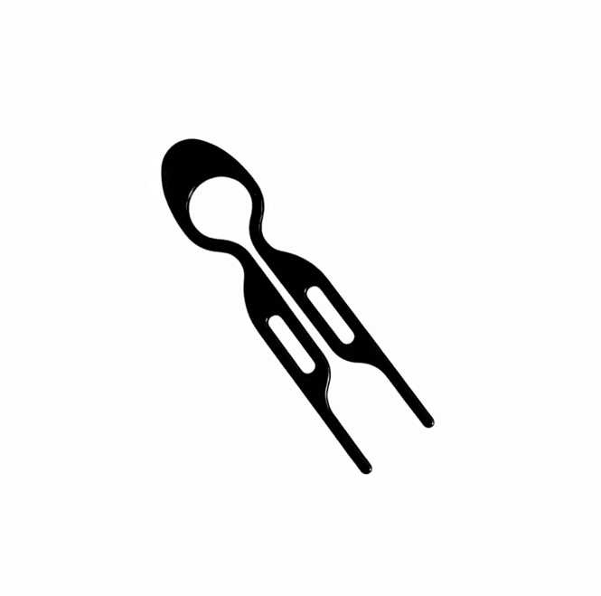 Hovedbilde Noma Hairpin Sort Stor