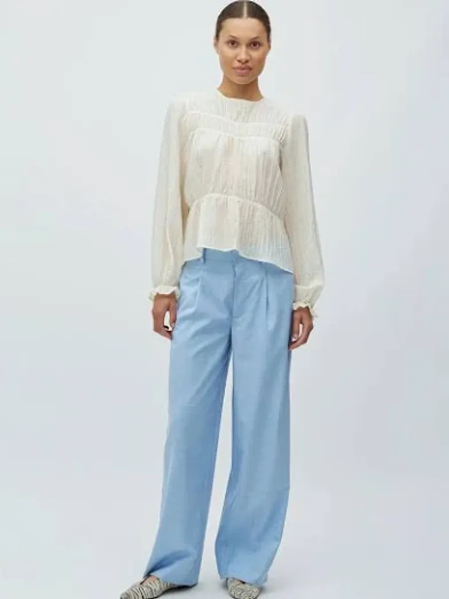MbyM Clarise Blouse Sugar Black Dot 