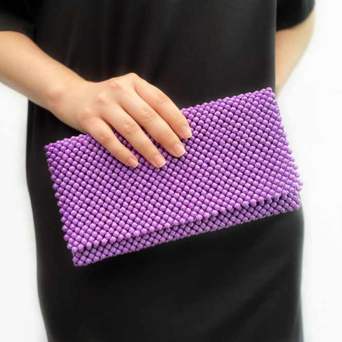 Hovedbilde Wilma Clutch Dark Lavendel