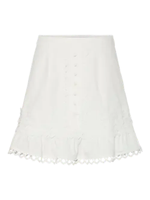 Hovedbilde YAS Yamina Skirt Star White