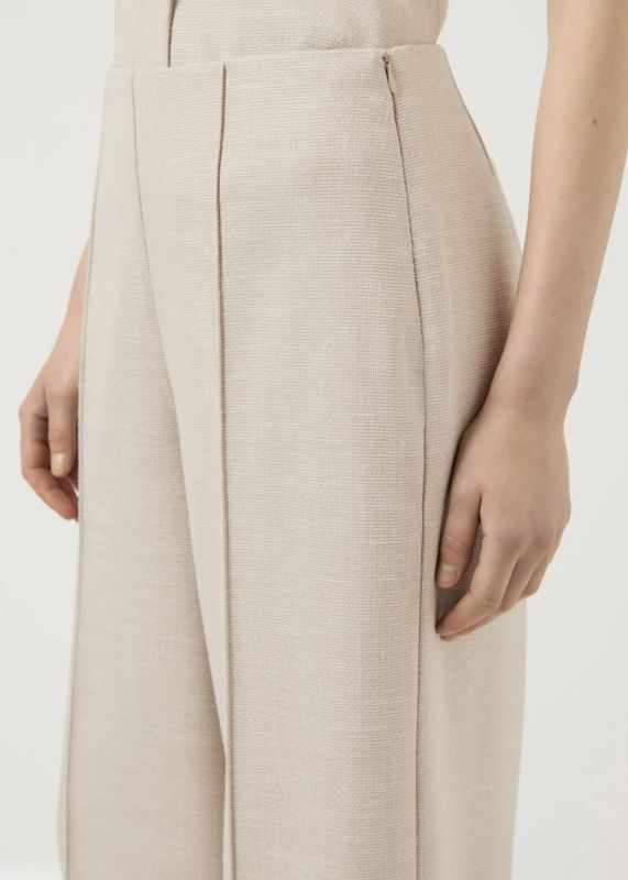 YAS Comira Pant Oatmeal 
