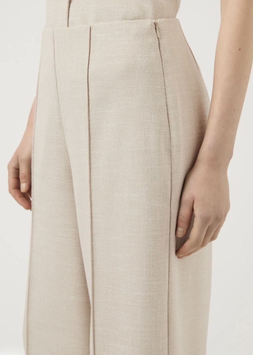 YAS Comira Pant Oatmeal 