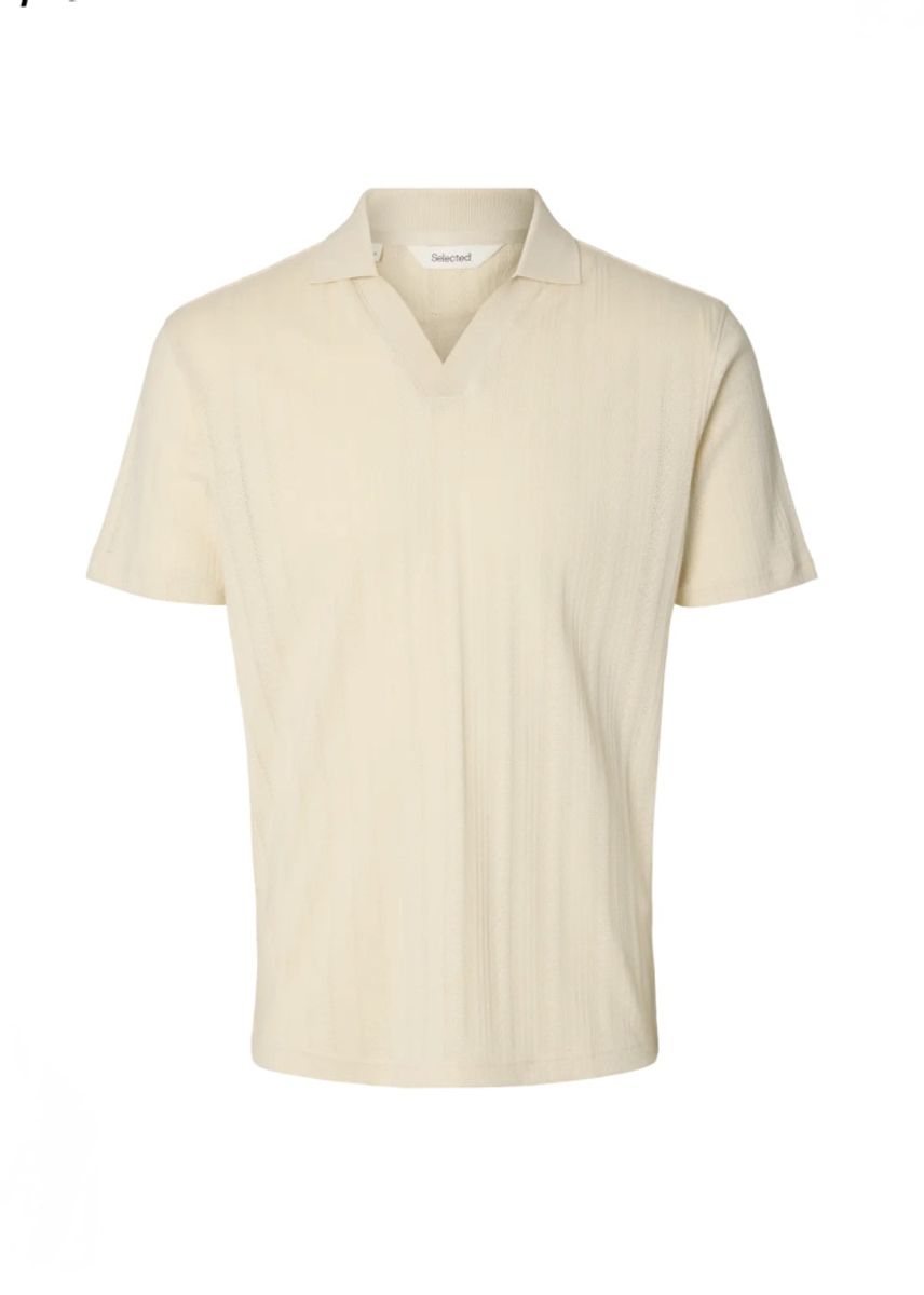 Selected Homme Travis Polo Birch 