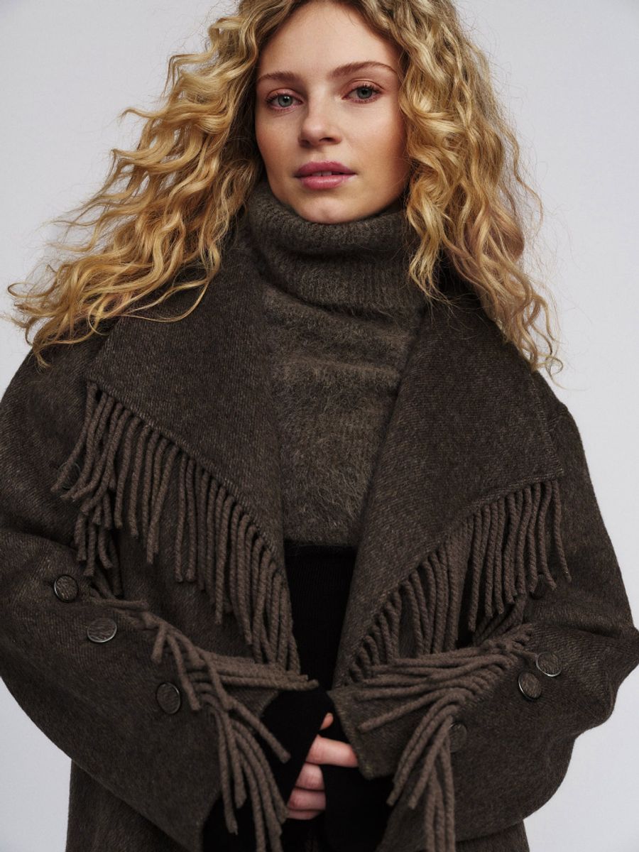 Ella&Il Hedvig Jacket Dark Brown