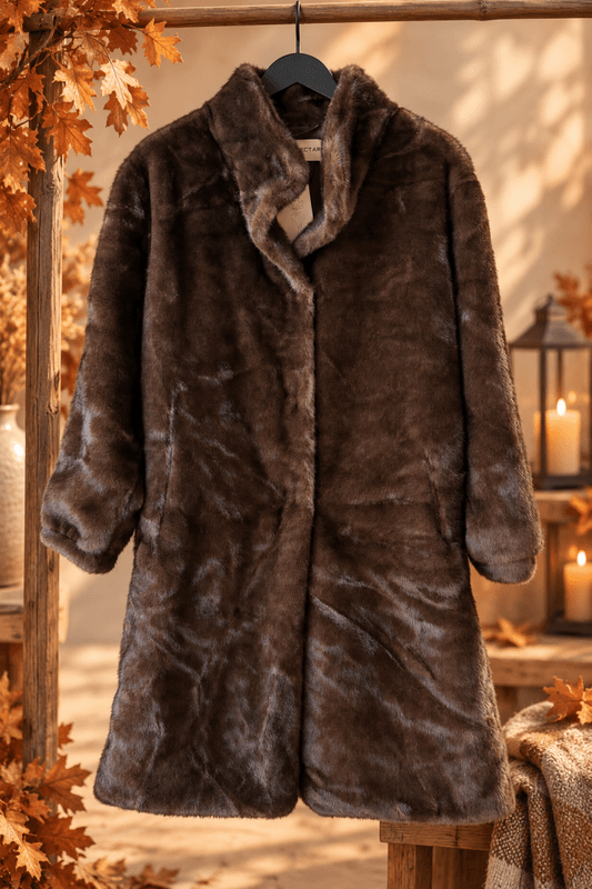 Nectar Iconic Coat Cocoa